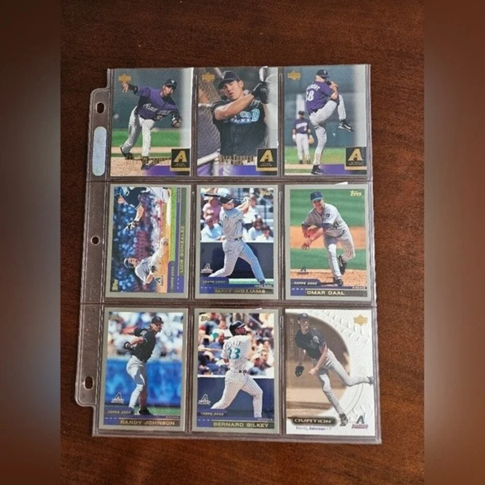MLB Arizona Diamondbacks Card Collection